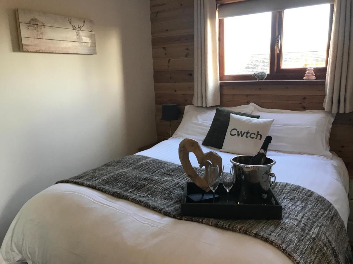 Swansea Log Cabin Pontardawe Extérieur photo